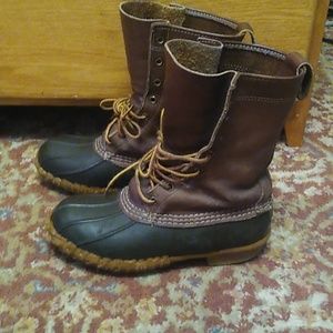 L.L. Bean Maine Hunting Shoes used missing size tag